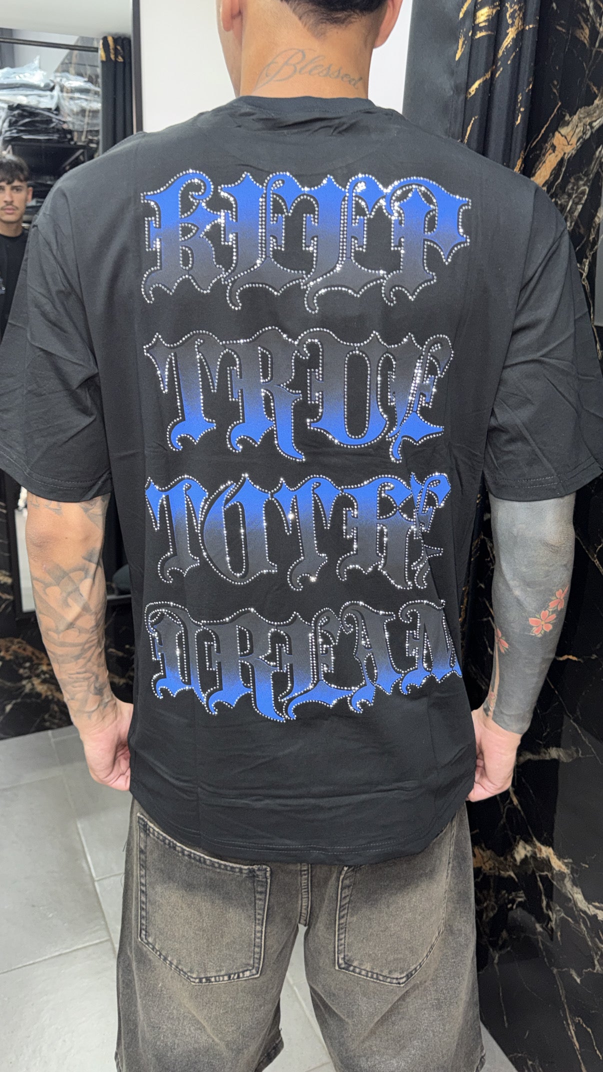 T-SHIRT MOOD BLACK ISLAND
