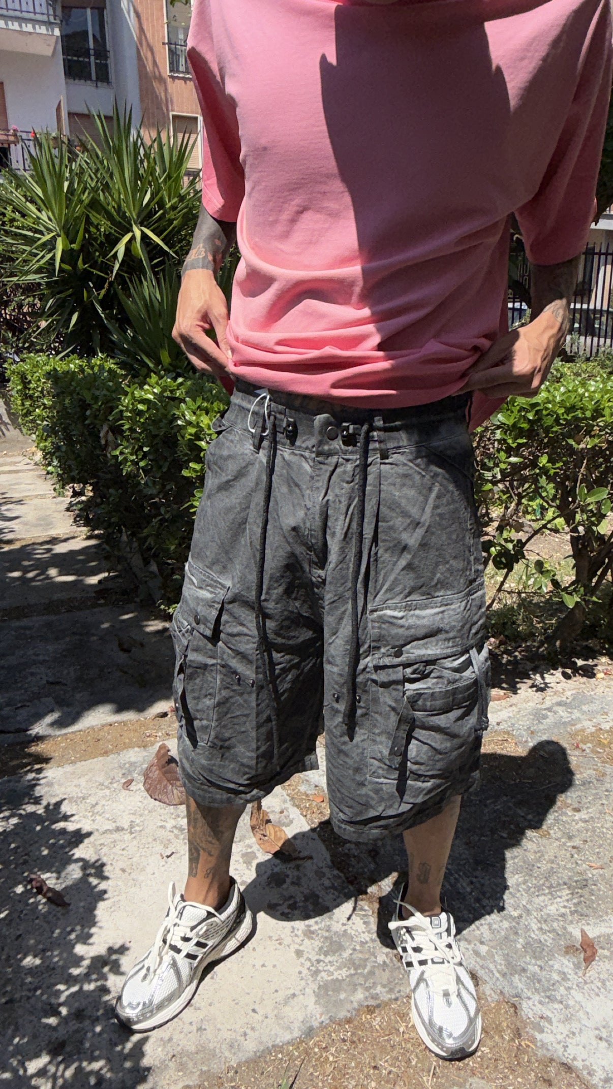 SHORT RICK OWENS GRAY