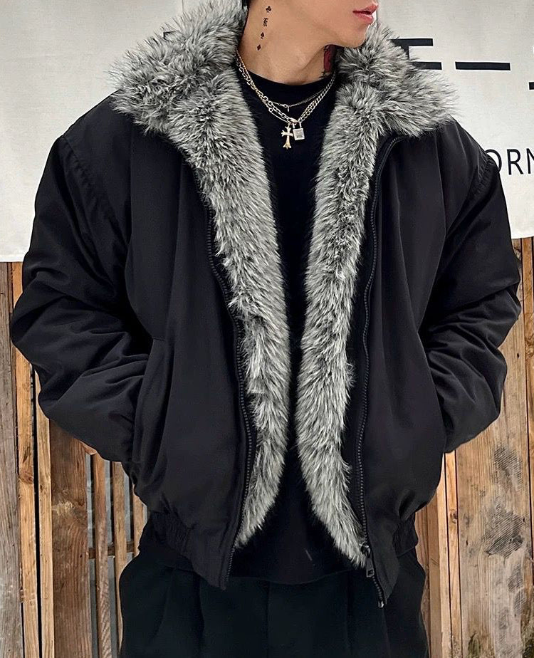 Giubino con pelliccia