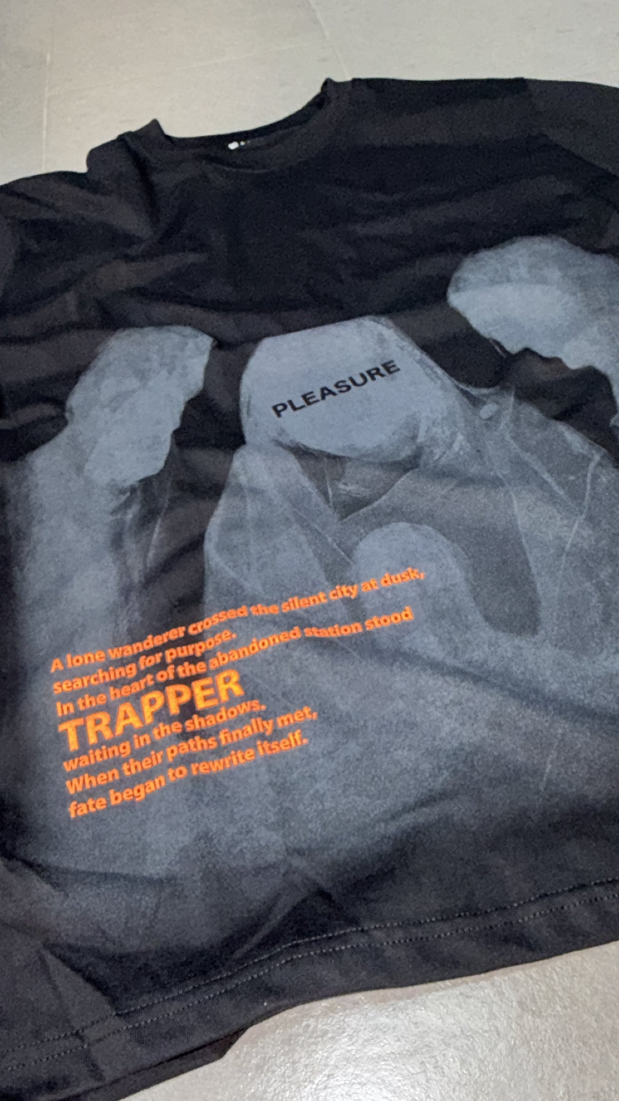 T-SHIRT TRAPPER BLACK