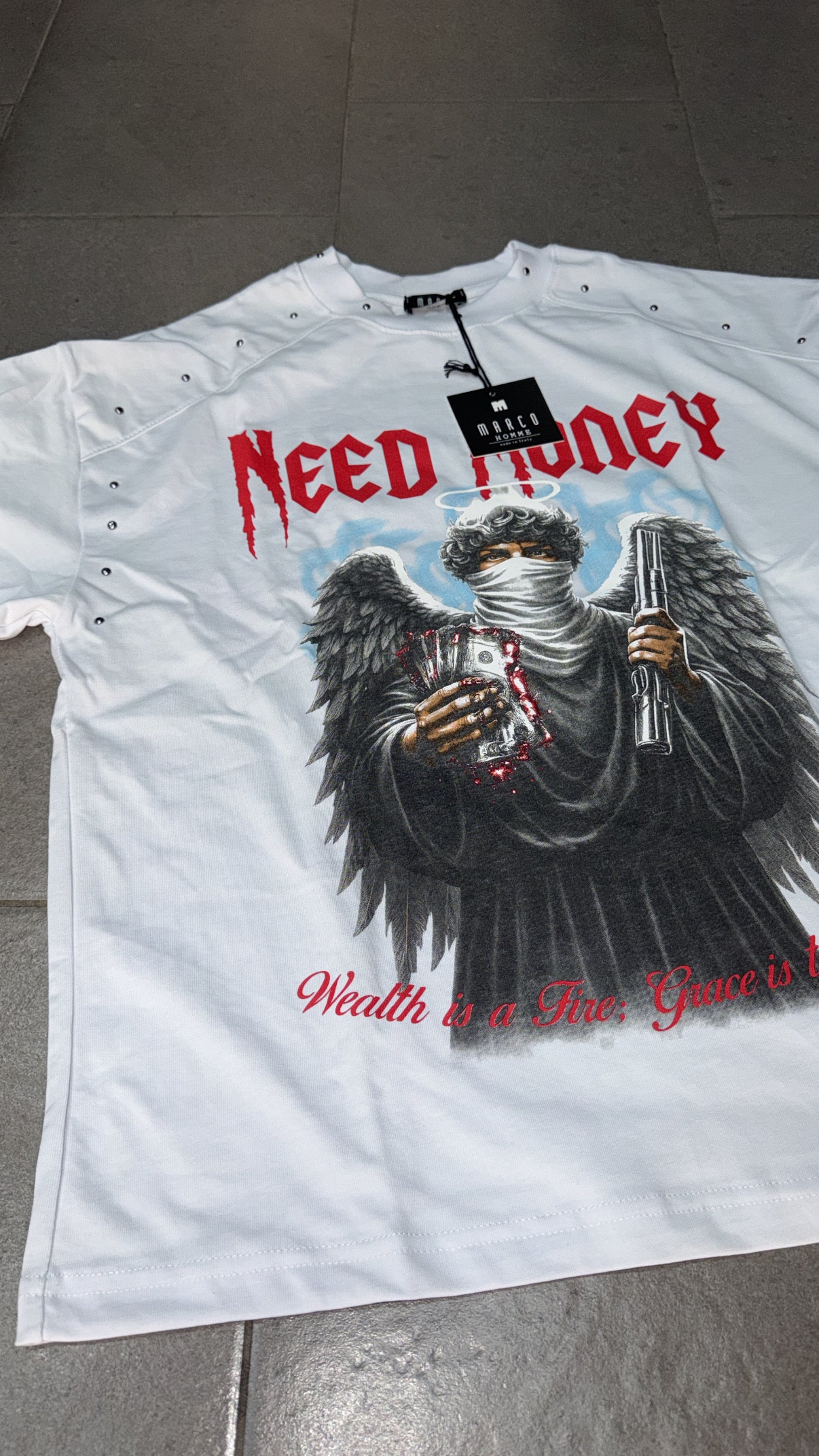 T-SHIRT NEED MONEY ANGEL