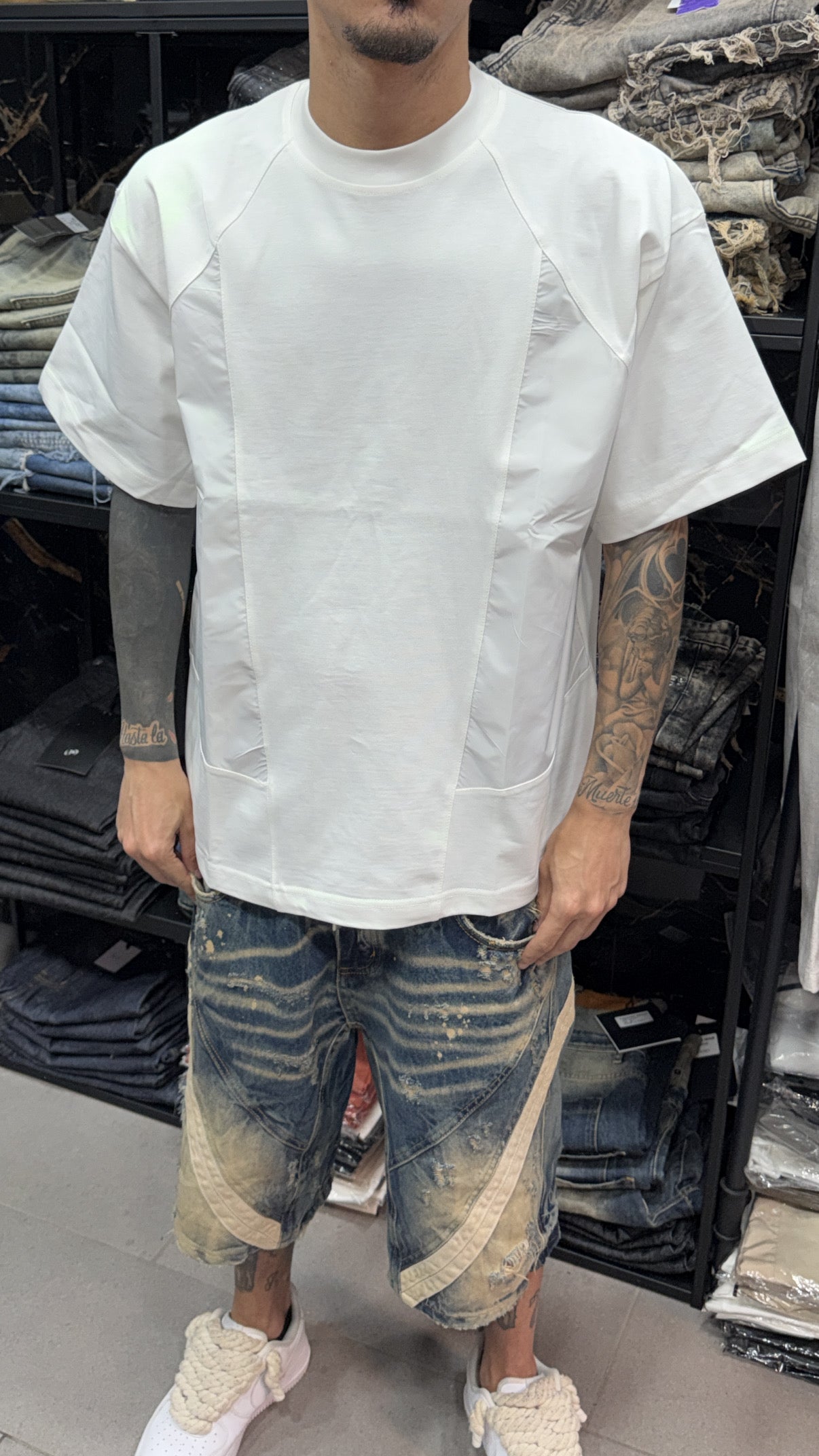 T-SHIRT TECNICA WHITE