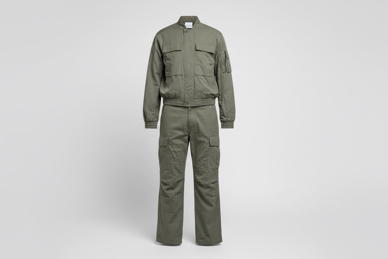 cordinato militare con tasconi