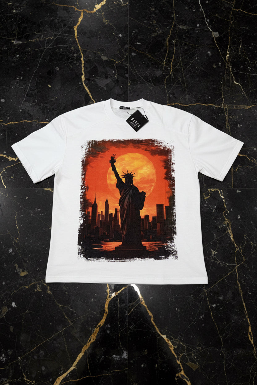 T-SHIRT NEW YORK WHITE
