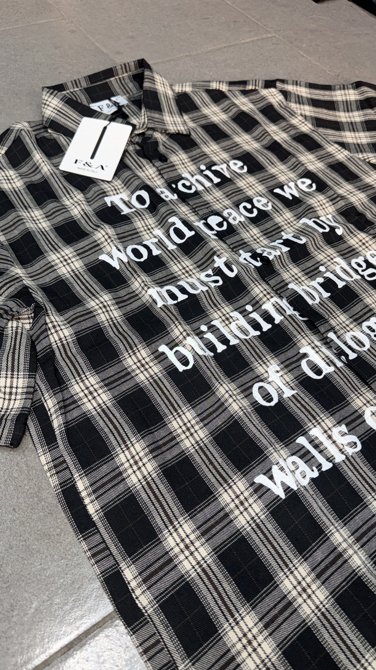 CAMICIA ARCHIVE BLACK