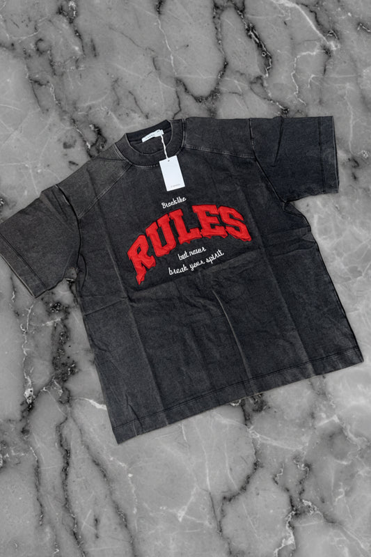 T-SHIRT RULES GRAY