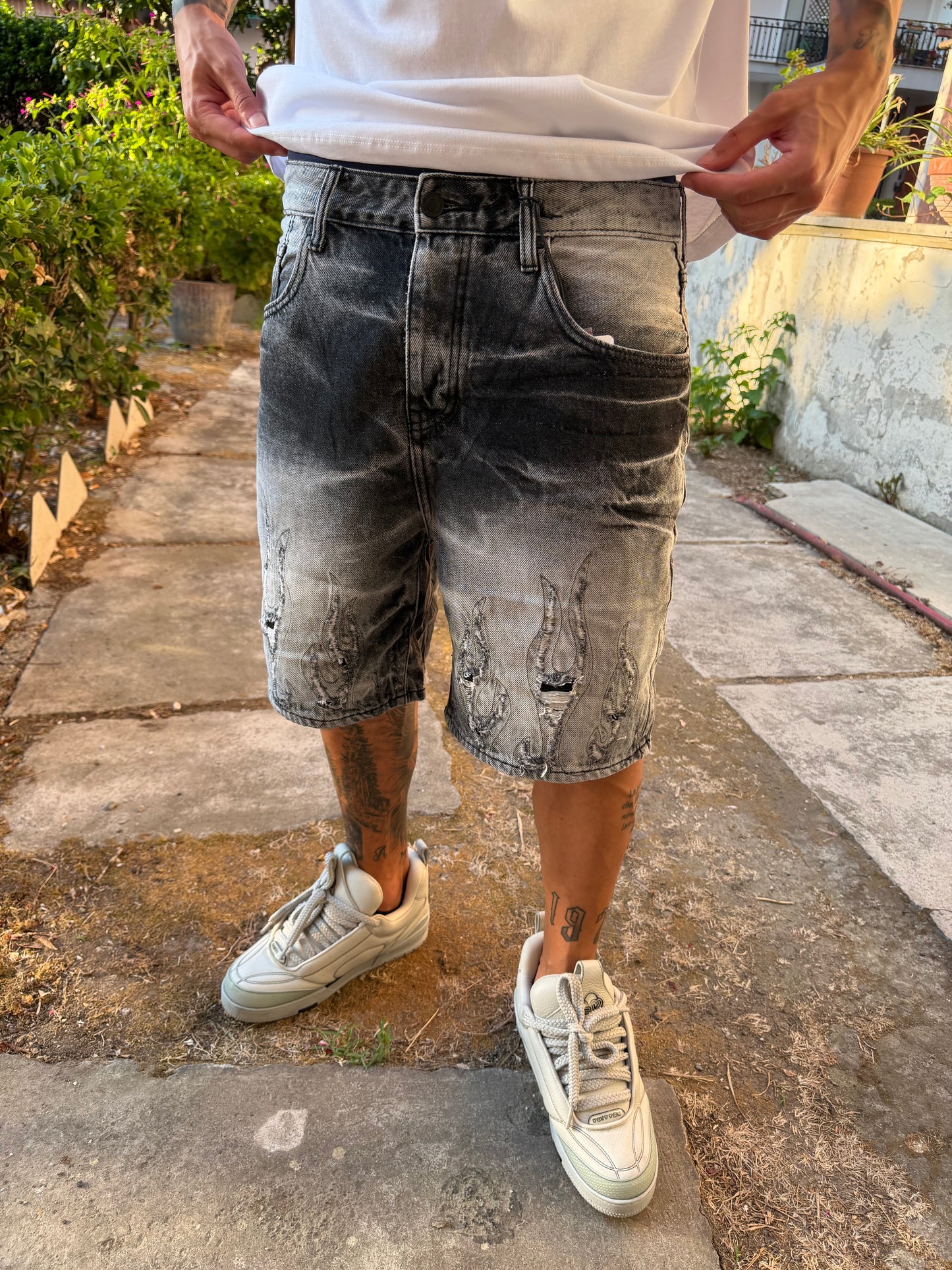 SHORT FIAMMA GRAY