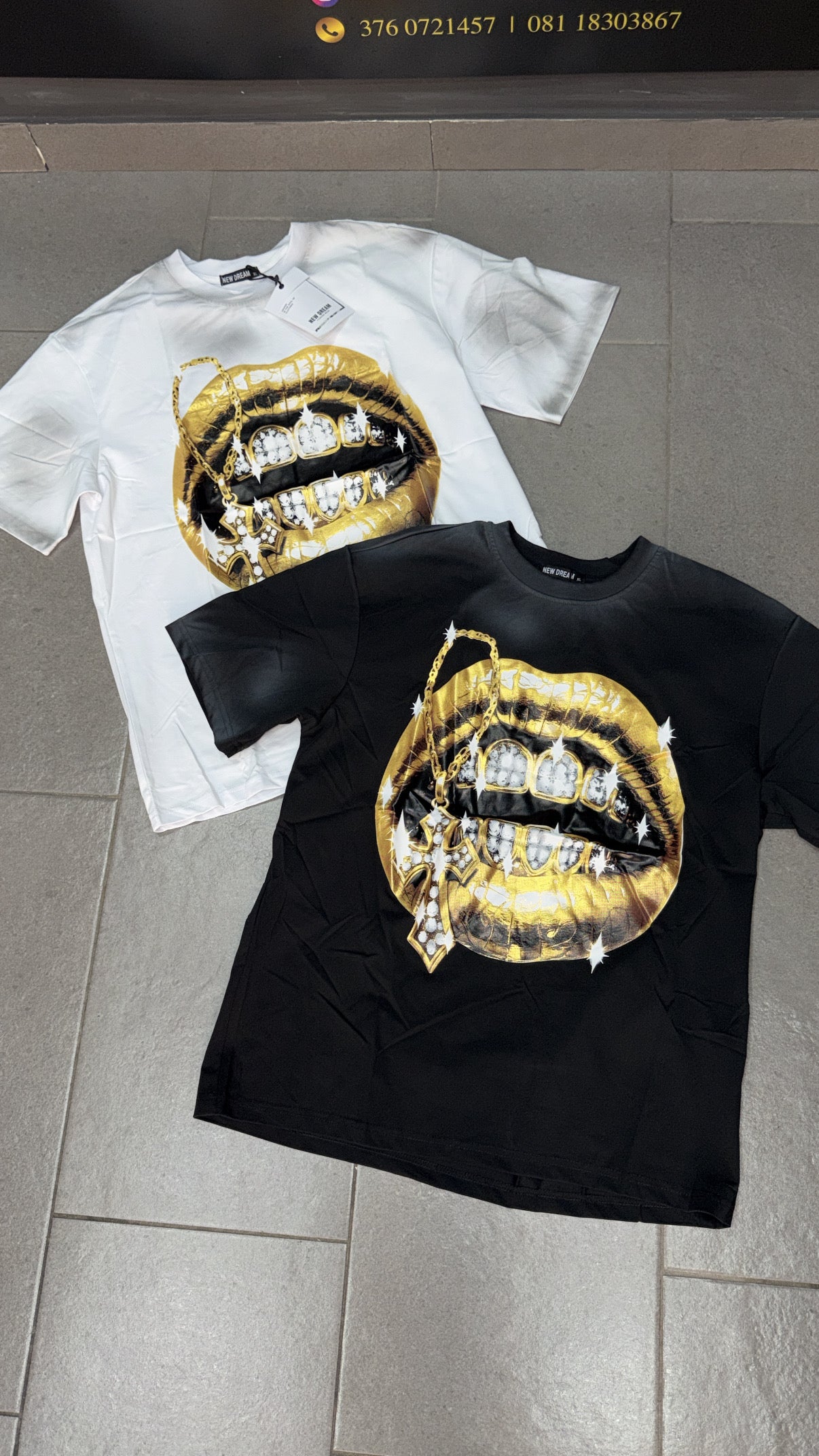 T-SHIRT GEOLIER ORO