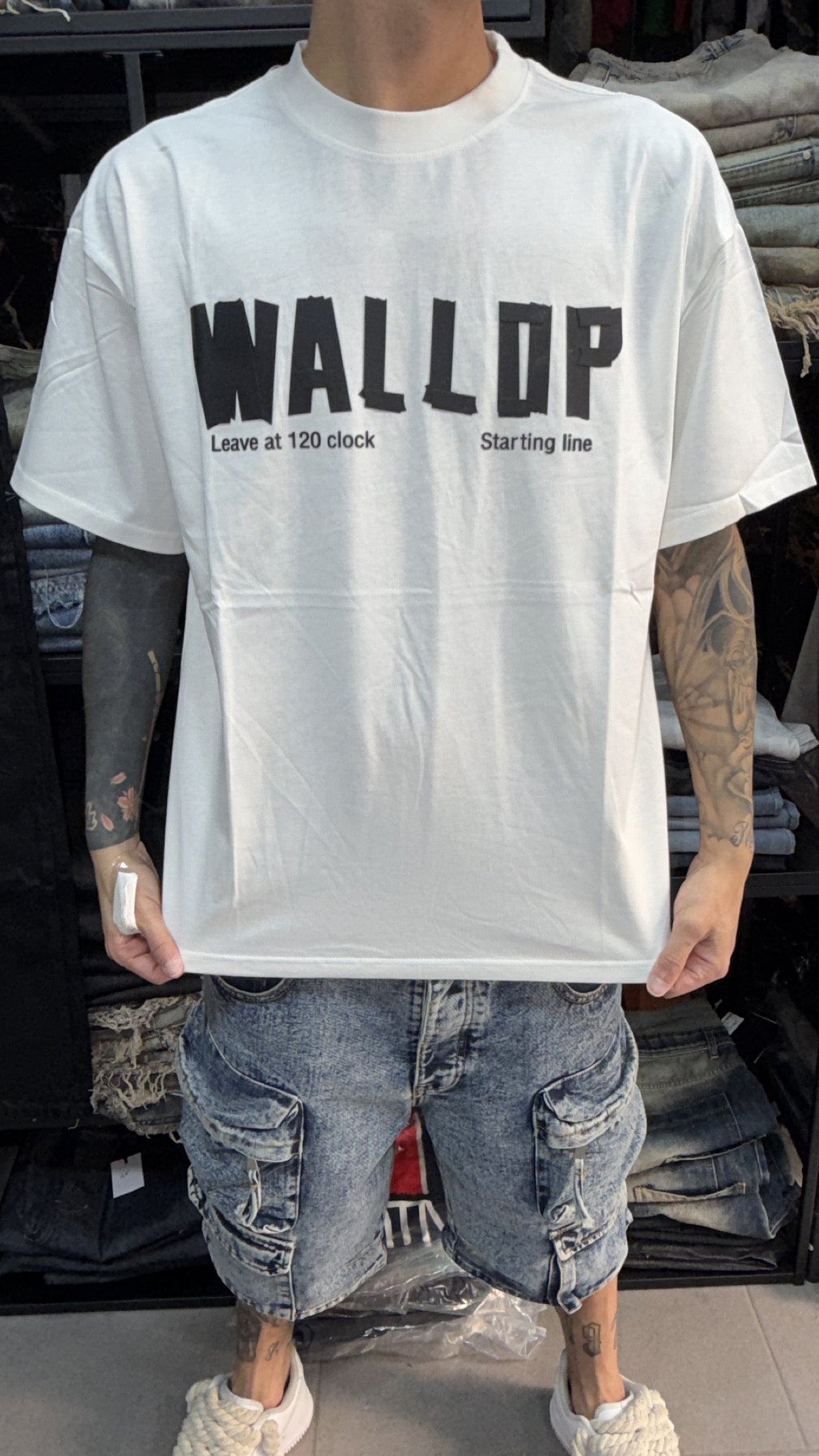 T-SHORT WALL WHITE