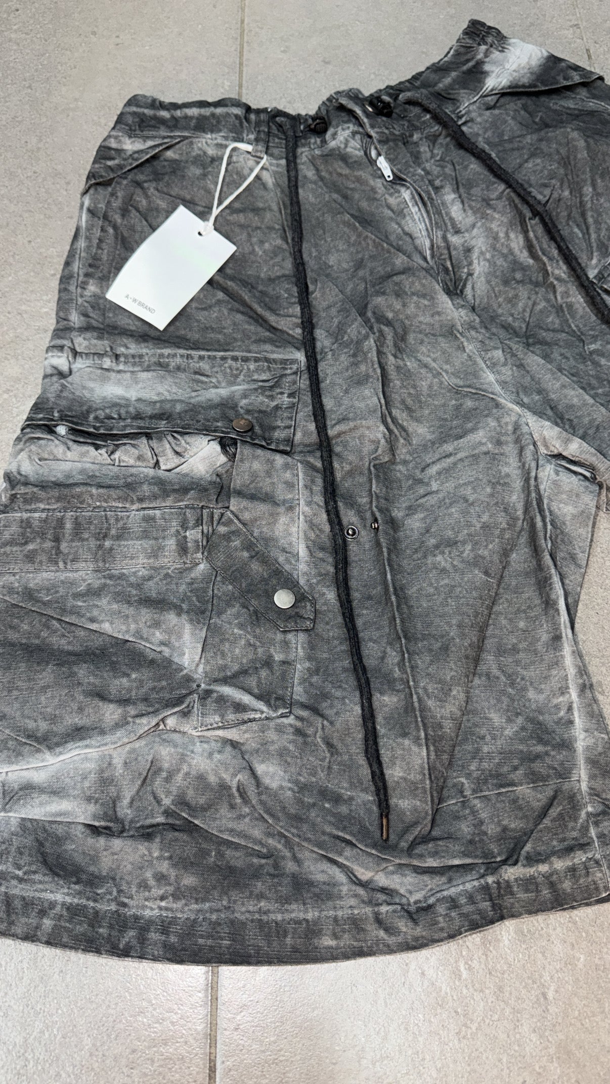SHORT RICK OWENS GRAY