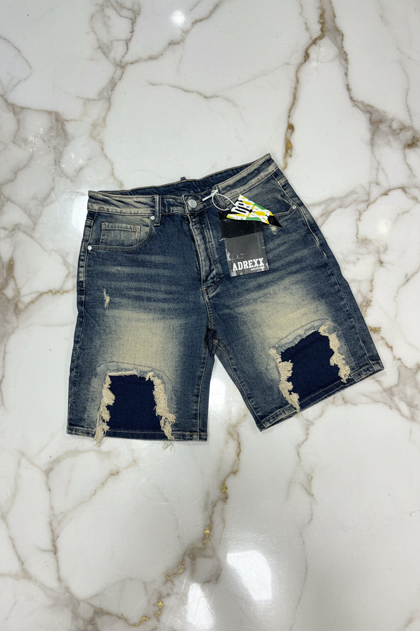 SHORT BLUE SQUARE