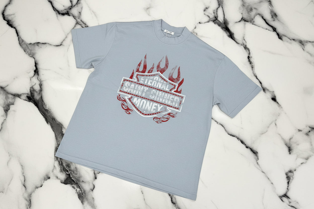 T-SHIRT FAR WEST GRAY