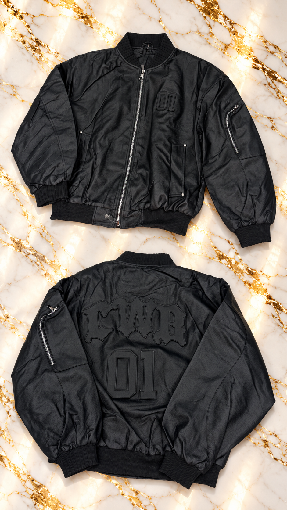BOMBER 01 PELLE