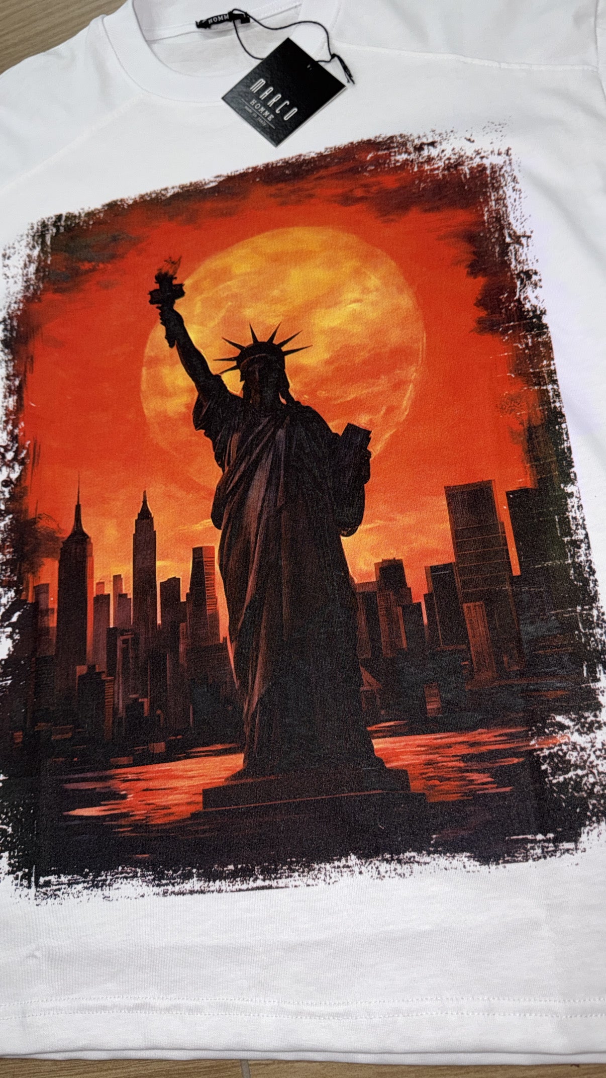 T-SHIRT NEW YORK WHITE