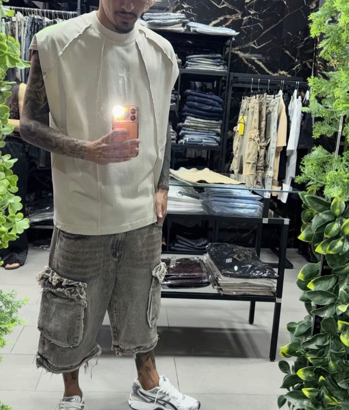 SHORT/JEANS BEIJE