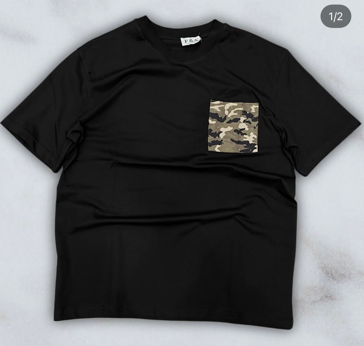 T-SHIRT MILITARE MOOD PAPER