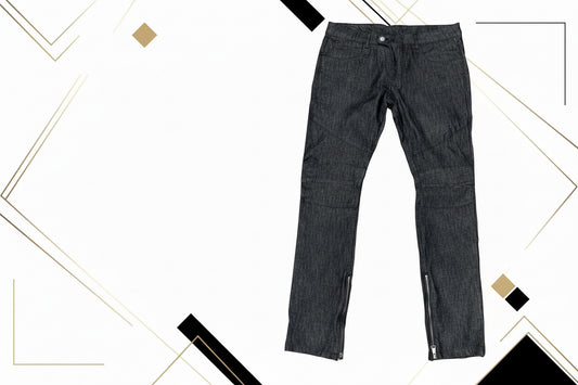 Jeans Skinny BLACK ZIP