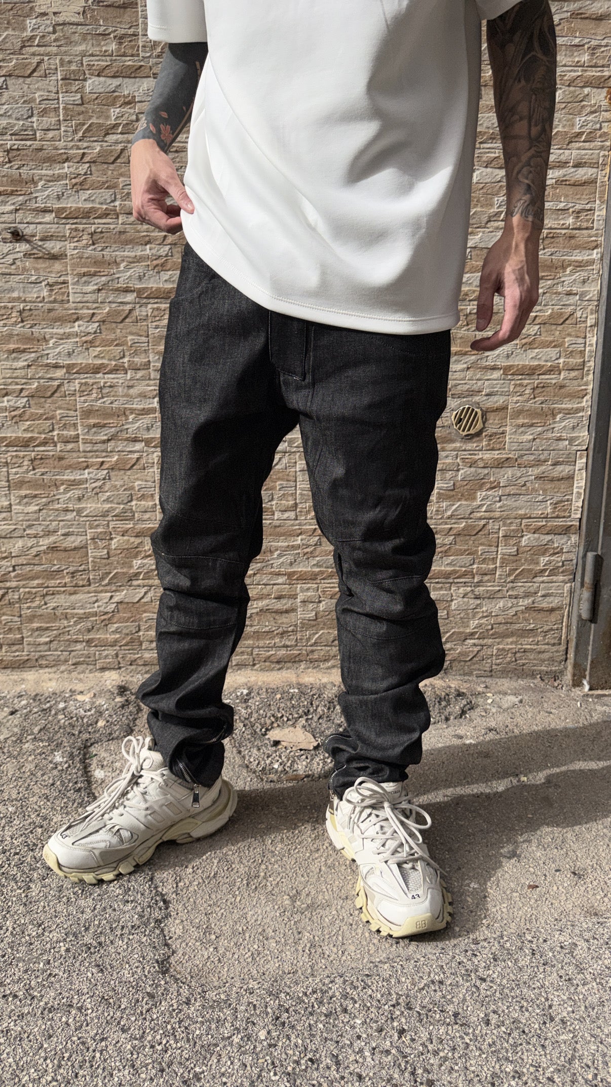Jeans Skinny BLACK ZIP