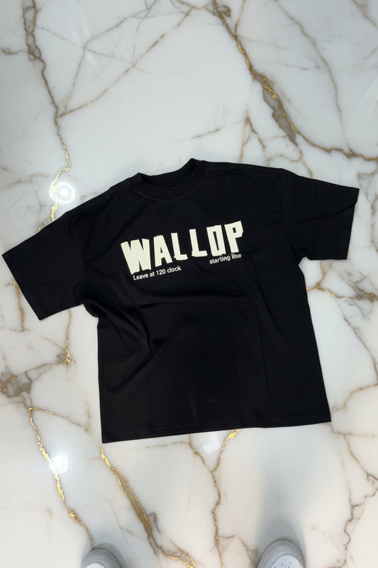 T-SHIRT WALL BLACK