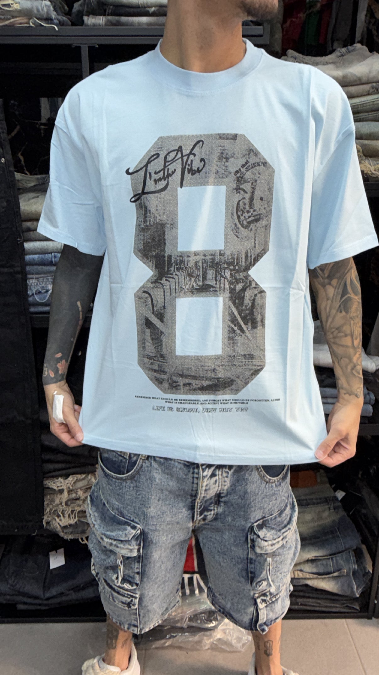 T-SHIRT 8 SKY
