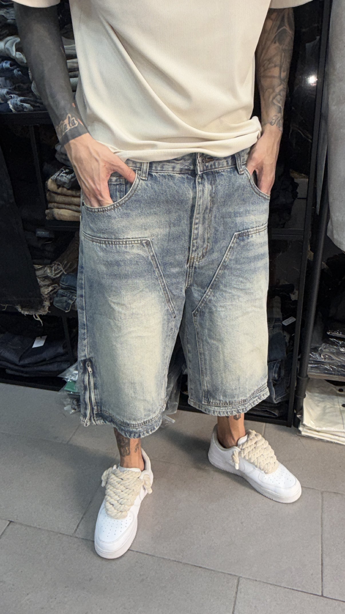 SHORT 3/4 LV
