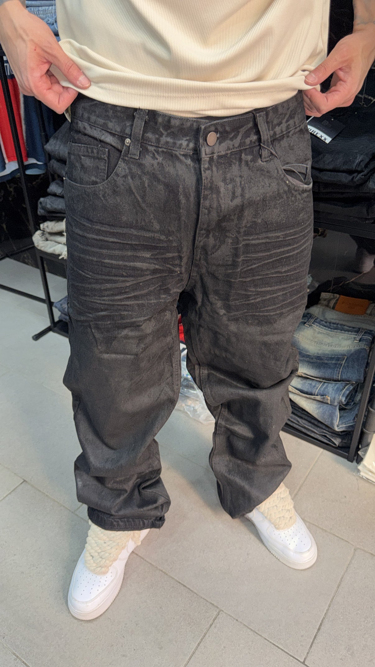 JEANS BAGGY BAT.