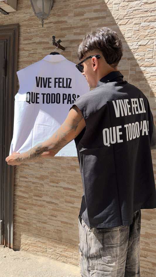 CAMICIA VIVE FELIZ B