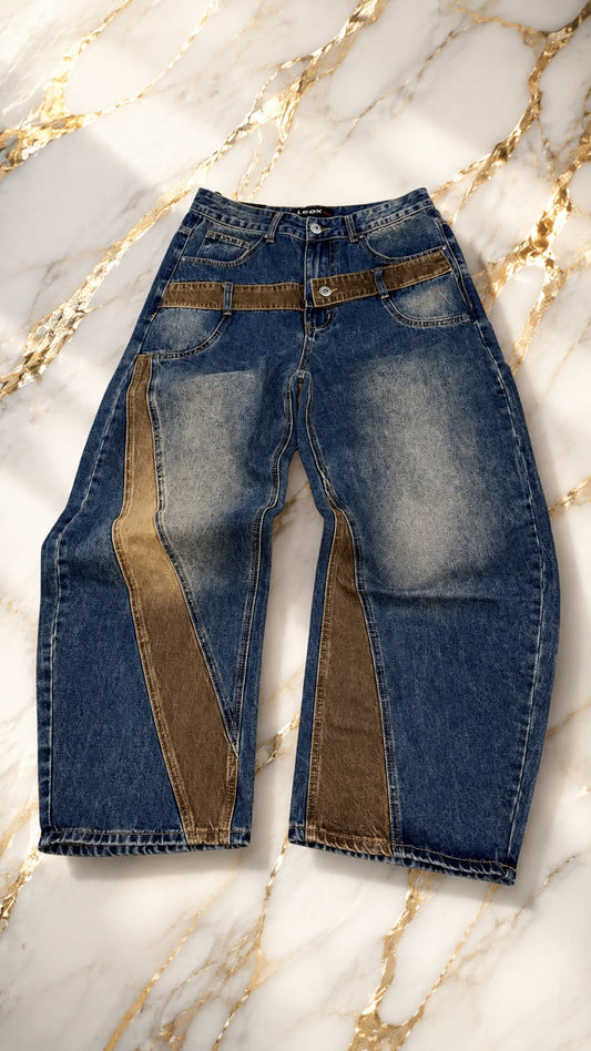 JEANS BAGGY GEOMETRY
