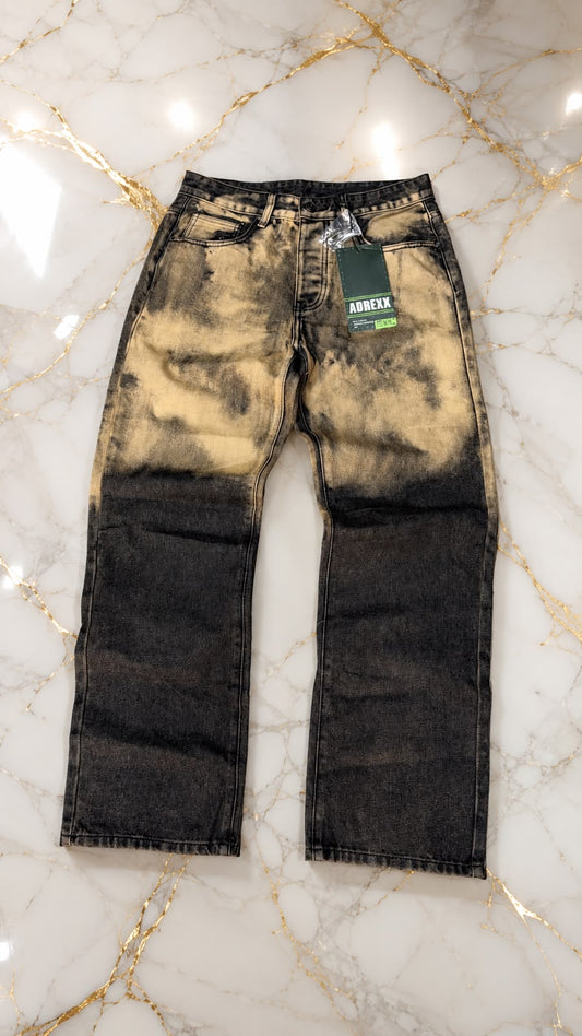 JEANS BAGGY MACCHIA