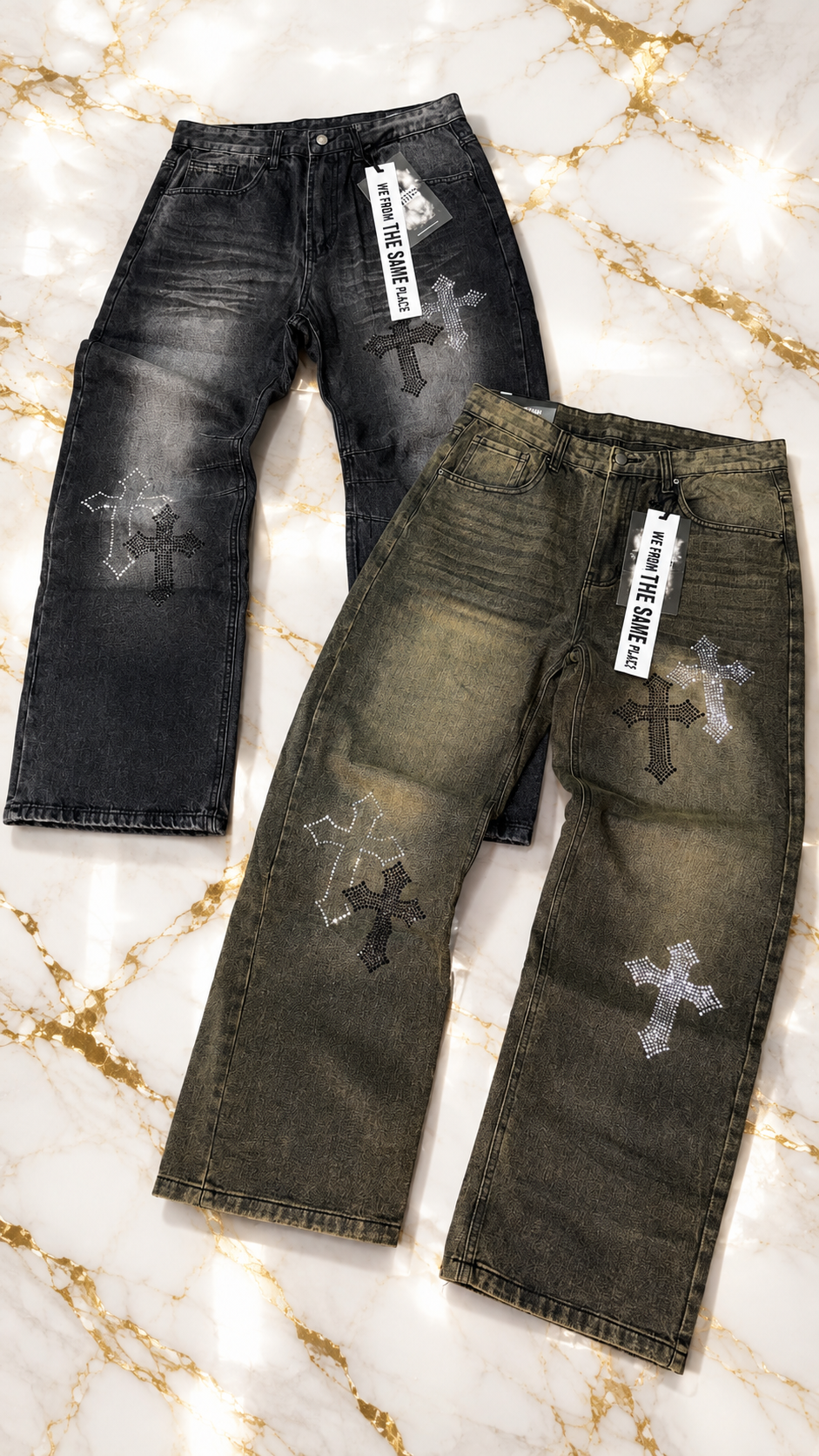 JEANS CHROM HEARTS
